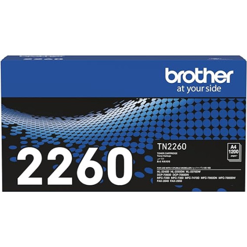 BROTHER-TN-2260 خرطوشه حبر اصليه اللون اسود