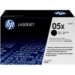 حبر ليزر اسود اتش بي HP 05X الأصلي - (خرطوشة ليزر CE505X)