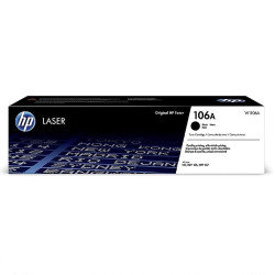 HP 106A Black Original Laser Toner Cartridge (W1106A)