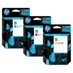 HP-11-TONER طقم احبار 3 الوان طابعه