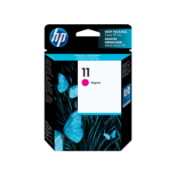 حبر سائل احمر اتش بي HP 11 الأصلي - (خرطوشة انكجيت C4837AE)