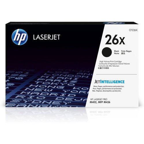 حبر ليزر اسود اتش بي HP 26X أصلية- (خرطوشة ليزر CF226X) حبر ليزر اسود اتش بي HP 26X أصلية- (خرطوشة ليزر CF226X)