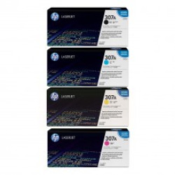 خرطوشة حبر ليزر اصلي اتش بي HP 307A مجموعة 4 الوان .