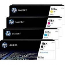 طقم حبر ليزر اتش بي HP 416A اصليه - مجموعة 4 الوان