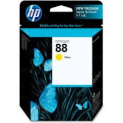 حبر سائل أصفر اتش بي HP 88 أصلي- (حبر سائل C9388AN) Yellow