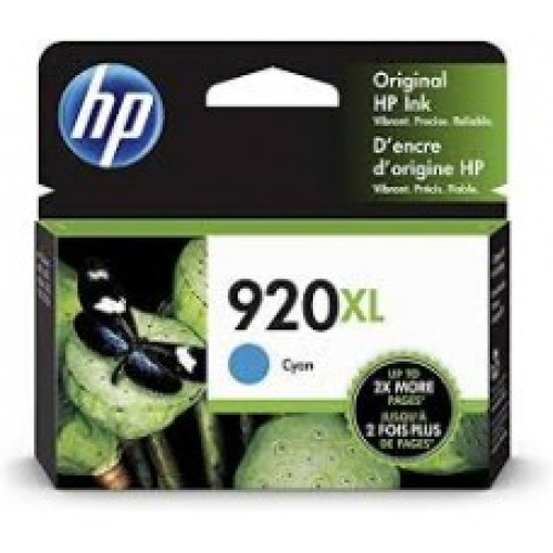 حبر سائل ازرق اتش بي HP 920 XL أصلي- (حبر سائل CD972AN) Cyan