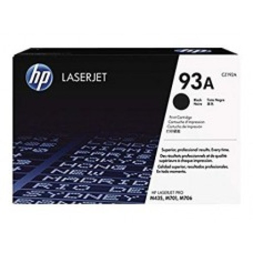 خرطوشة حبر ليزر أسود اتش بى HP 93A اصلى - (خرطوشة ليزر CZ192A)