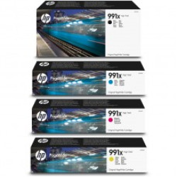 طقم حبر سائل اتش بى HP 991X أصلي