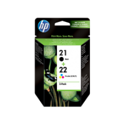 HP21+22 حبر سائل اصلي اسود والوان طابعه